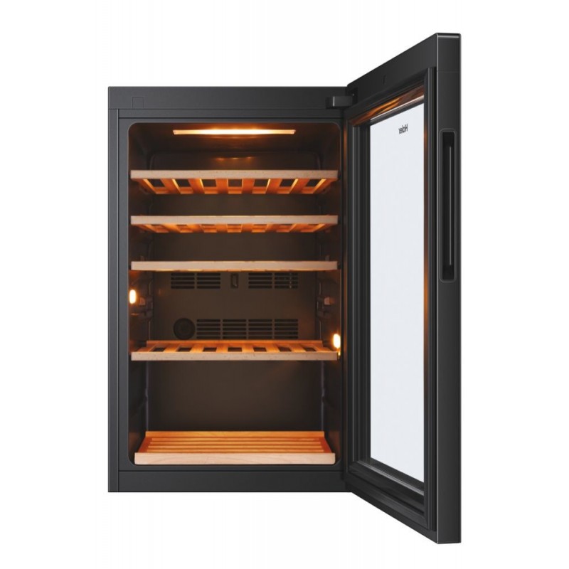 Haier Wine Bank 50 Serie 5 HWS49GA Weinkühler mit Kompressor Freistehend Schwarz 49 Flasche(n)