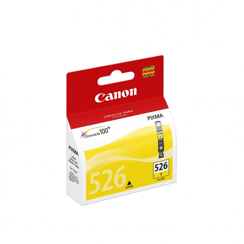 Canon CLI-526 Y cartucho de tinta 1 pieza(s) Original Amarillo