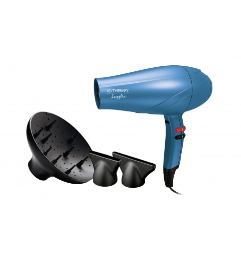 GA.MA Leggero Ion 4D Therapy 2400 W Negro, Azul