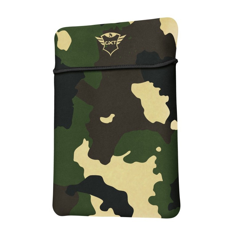 Trust GXT 1244C maletines para portátil 43,9 cm (17.3") Funda Negro, Camuflaje