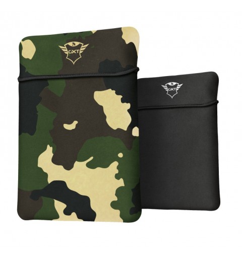 Trust GXT 1244C maletines para portátil 43,9 cm (17.3") Funda Negro, Camuflaje