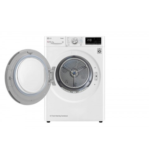 LG RH90V9AVHN asciugatrice Libera installazione Caricamento frontale 9 kg A+++ Bianco