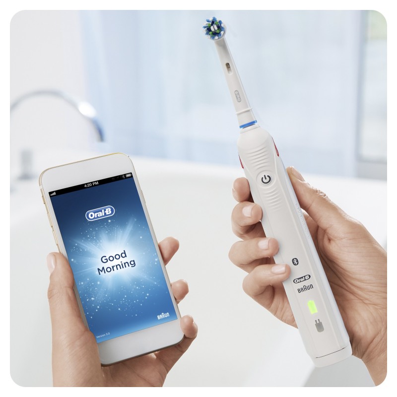 Oral-B Smart 5100S White Adulto Cepillo dental oscilante Blanco