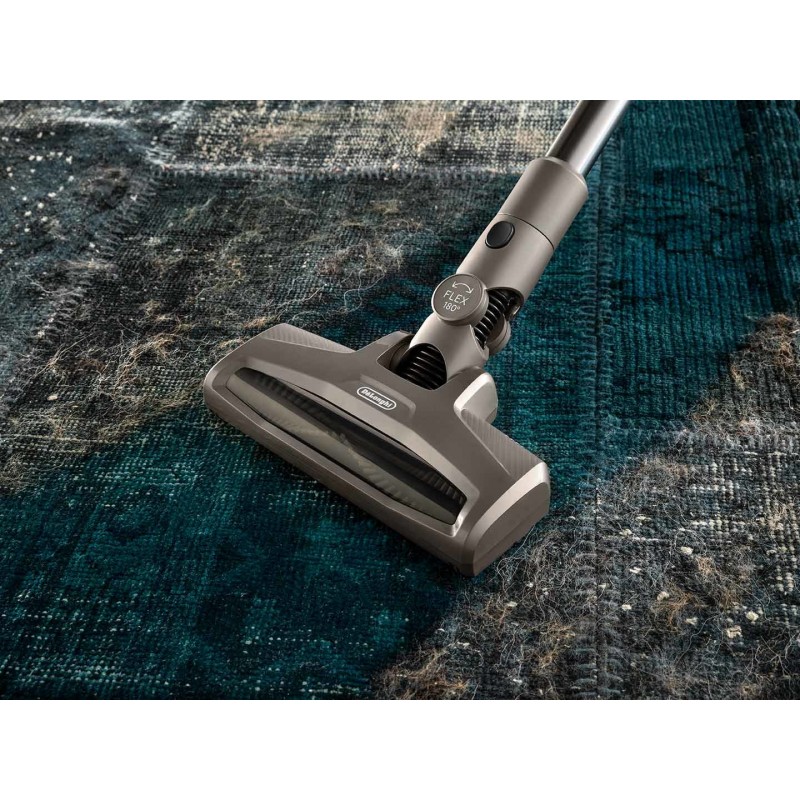 De’Longhi XLM419.TDC stick vacuum electric broom Bagless 0.5 L 400 W Grey