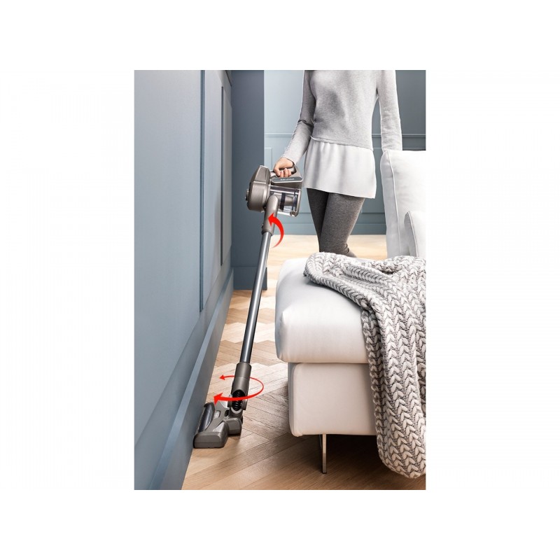 De’Longhi XLM419.TDC stick vacuum electric broom Bagless 0.5 L 400 W Grey