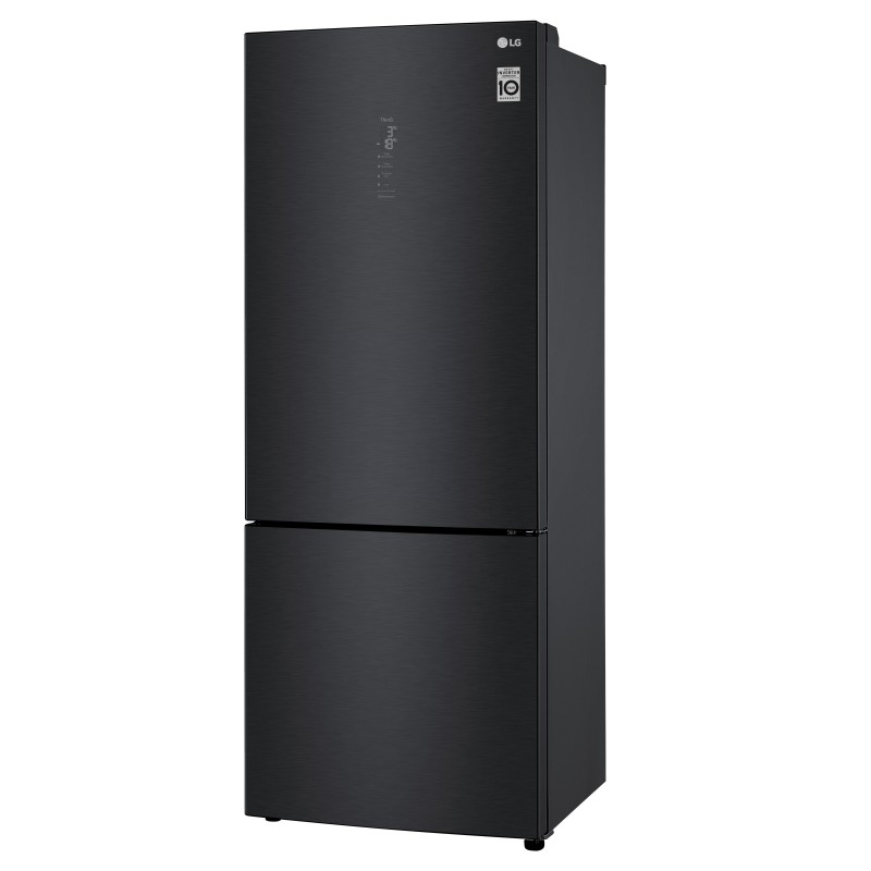 LG GBB569MCAMN.AMCQEUT fridge-freezer Freestanding 462 L E Black