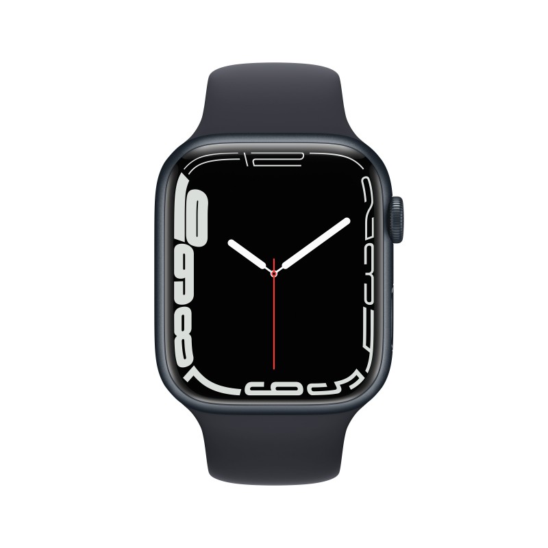 Apple Watch Series 7 45 mm OLED Noir GPS (satellite)