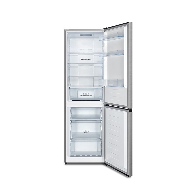 Hisense RB390N4AC20 fridge-freezer Freestanding 300 L E Stainless steel