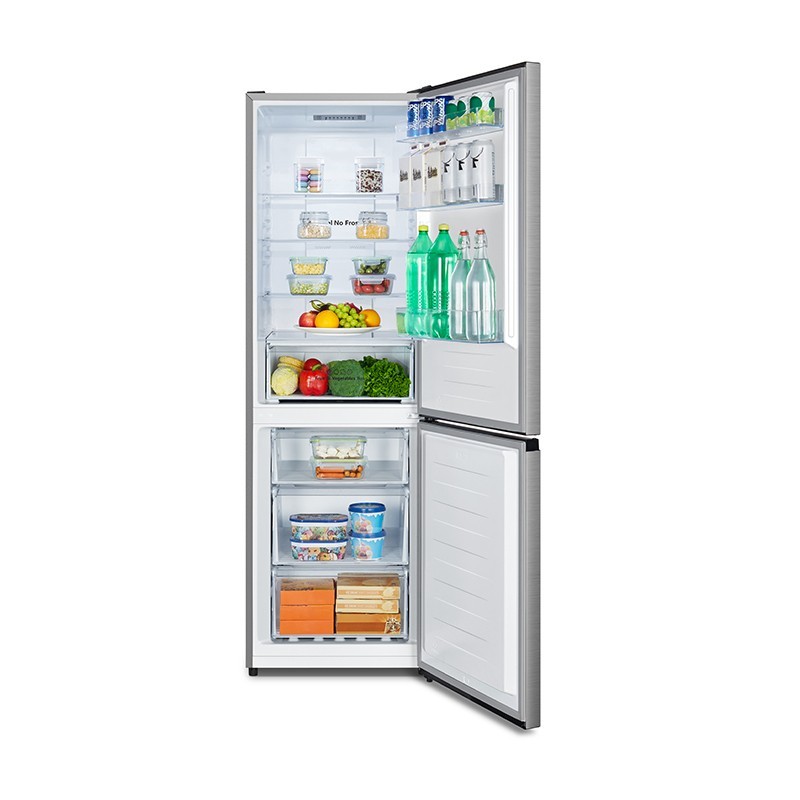 Hisense RB390N4AC20 fridge-freezer Freestanding 300 L E Stainless steel