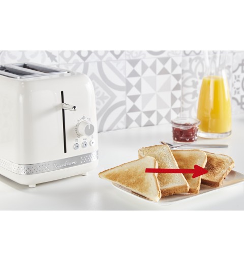 Moulinex LT300AK Toaster 850 W Elfenbein