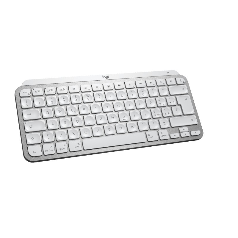 Logitech MX Keys Mini For Mac Minimalist Wireless Illuminated keyboard Bluetooth Italian Grey