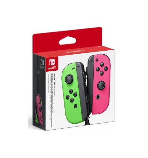 Switch Joy-Con Coppia Controller Verde Neon / Rosa Neon