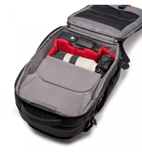 Manfrotto MB PL2-BP-BL-M estuche para cámara fotográfica Mochila Negro