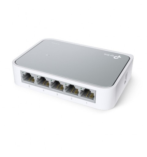 TP-LINK TL-SF1005D V15 Netzwerk-Switch Managed Fast Ethernet (10 100) Weiß