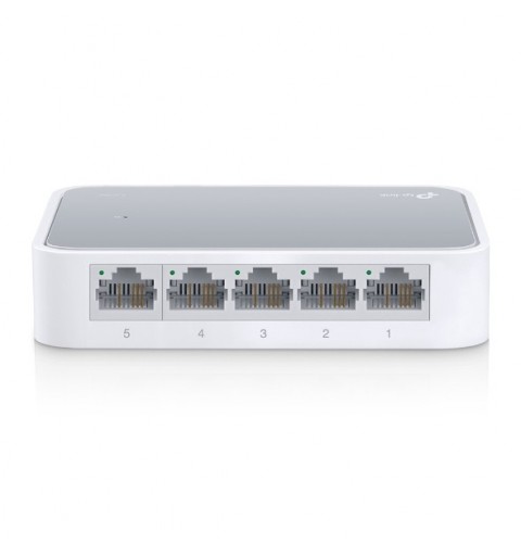 TP-LINK TL-SF1005D V15 Netzwerk-Switch Managed Fast Ethernet (10 100) Weiß