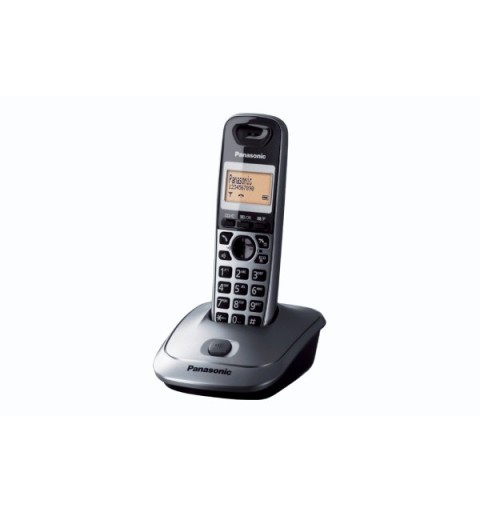 Panasonic KX-TG2511JTT teléfono Teléfono DECT Identificador de llamadas Titanio