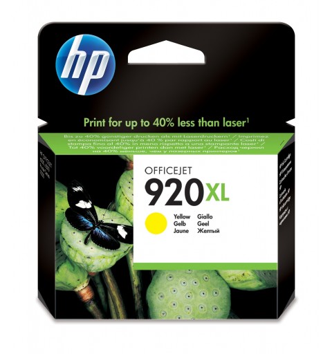 HP 920XL cartouche d'encre jaune grande capacité authentique