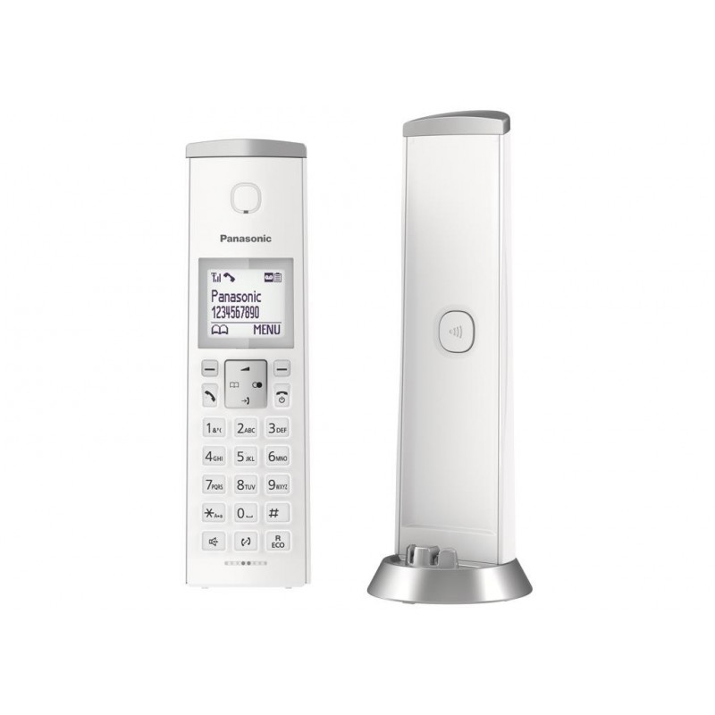 Panasonic KX-TGK220 DECT-Telefon Anrufer-Identifikation Weiß