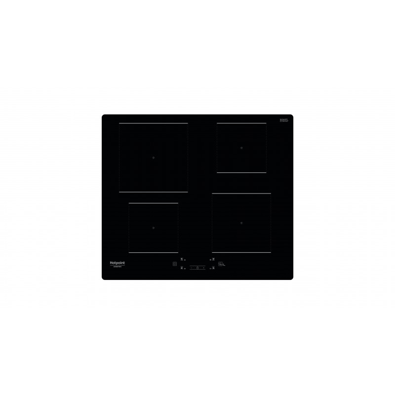 Hotpoint HQ 5660S NE Noir Intégré (placement) 59 cm Plaque avec zone à induction 4 zone(s)