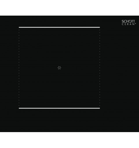 Hotpoint HQ 5660S NE Black Built-in 59 cm Zone induction hob 4 zone(s)