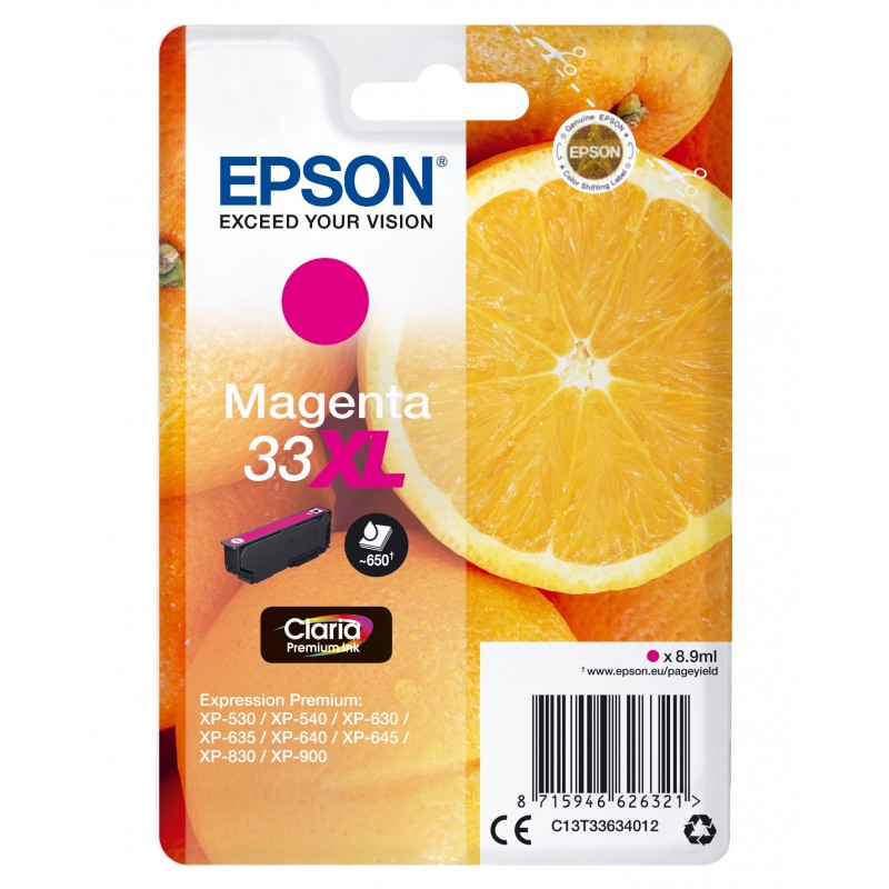 Epson Oranges Cartouche " " - Encre Claria Premium M (XL)