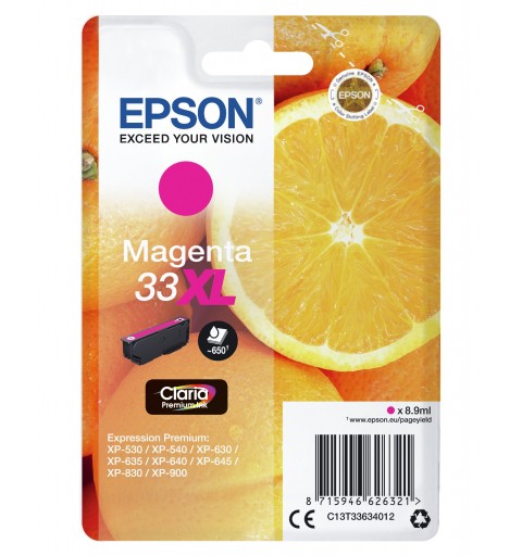 Epson Oranges Cartouche " " - Encre Claria Premium M (XL)