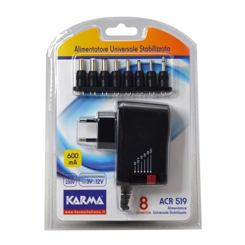 Karma Italiana ACR 519 adattatore e invertitore Interno Nero