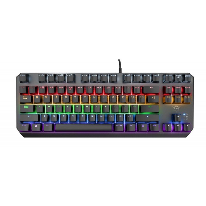 Trust GXT 834 Callaz keyboard USB QWERTY Italian Black