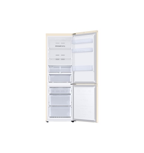 Samsung RB34T603EEL réfrigérateur-congélateur Autoportante 340 L E Beige