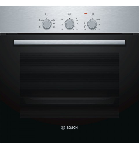 Bosch Serie 2 HBF011BR0J oven 66 L A Black, Stainless steel