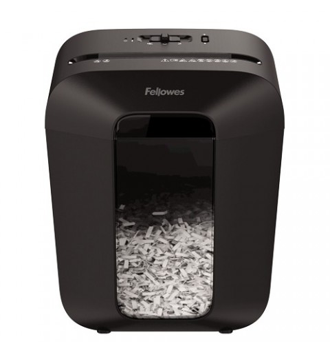 Fellowes Powershred LX50 Aktenvernichter Partikelschnitt-Zerkleinerung Schwarz