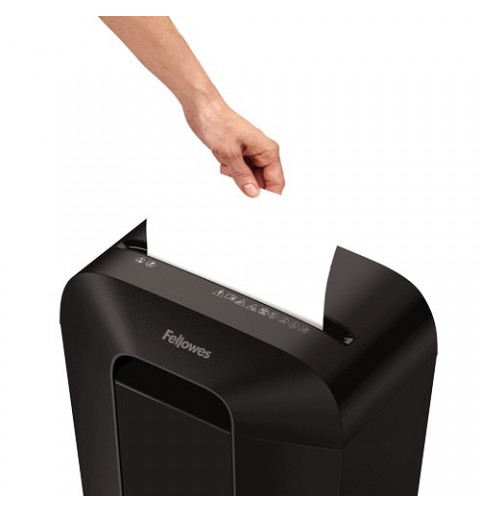 Fellowes Powershred LX50 Aktenvernichter Partikelschnitt-Zerkleinerung Schwarz