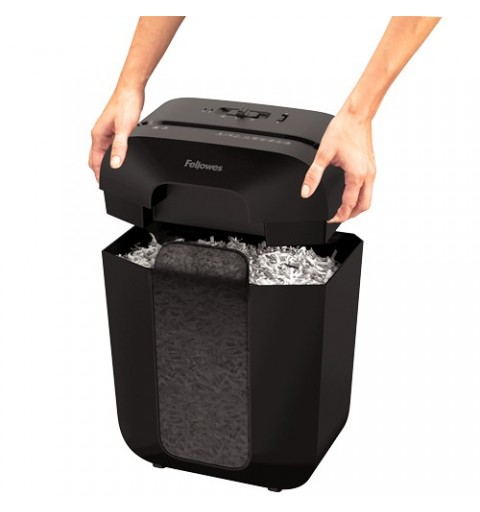 Fellowes Powershred LX50 Aktenvernichter Partikelschnitt-Zerkleinerung Schwarz