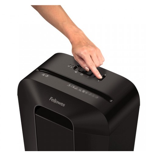 Fellowes Powershred LX50 Aktenvernichter Partikelschnitt-Zerkleinerung Schwarz