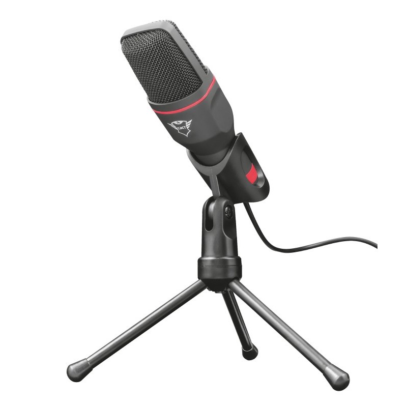 Trust GXT 212 Black, Red PC microphone