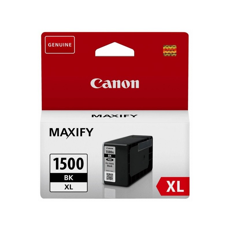 Canon PGI-1500XL BK cartuccia d'inchiostro 1 pz Originale Nero