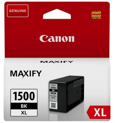 Canon PGI-1500XL BK cartuccia d'inchiostro 1 pz Originale Nero