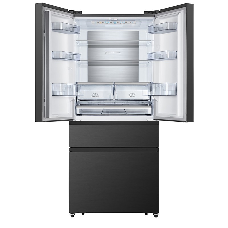 Hisense RF540N4SBF2 frigo américain Autoportante 533 L E Noir