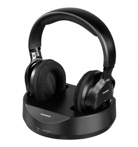 Thomson WHP3001BK Wireless Headphones Head-band Music Black