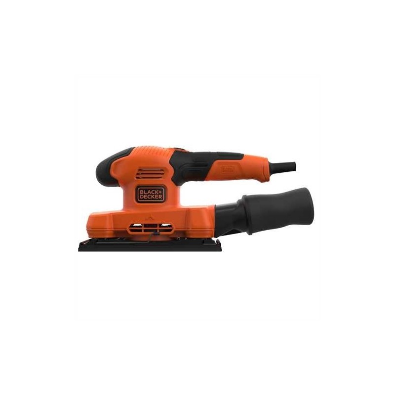 Black & Decker BEW220 Orbital sander 14000 RPM Black, Orange