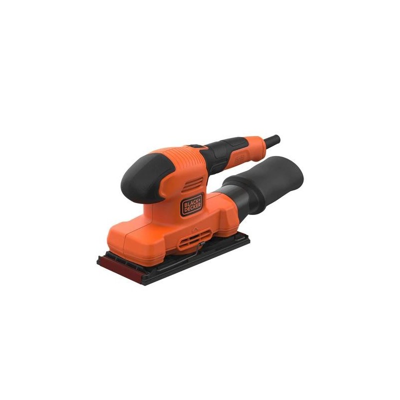 Black & Decker BEW220 Orbital sander 14000 RPM Black, Orange