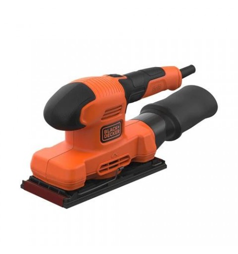 Black & Decker BEW220 Orbital sander 14000 RPM Black, Orange