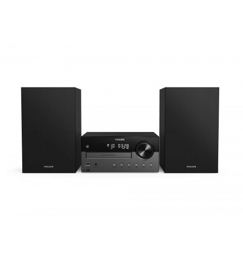 Philips TAM4505 12 sistema de audio para el hogar Microcadena de música para uso doméstico 60 W Negro, Gris