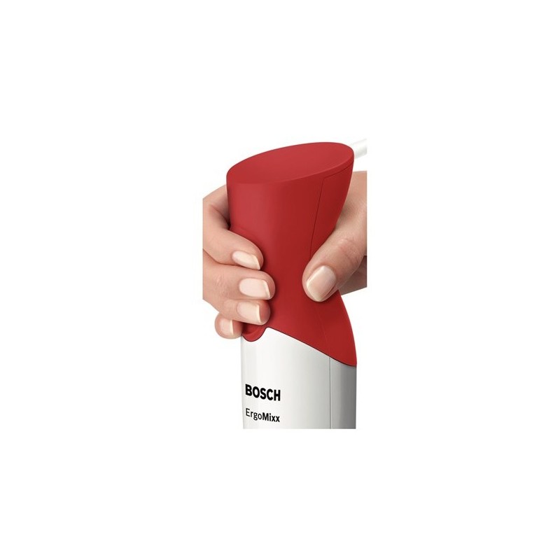 Bosch MSM64010 licuadora Batidora de inmersión 450 W Rojo, Blanco