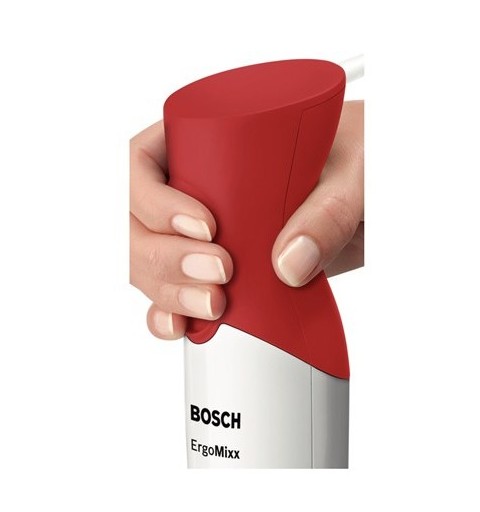 Bosch MSM64010 licuadora Batidora de inmersión 450 W Rojo, Blanco