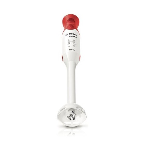 Bosch MSM64010 licuadora Batidora de inmersión 450 W Rojo, Blanco