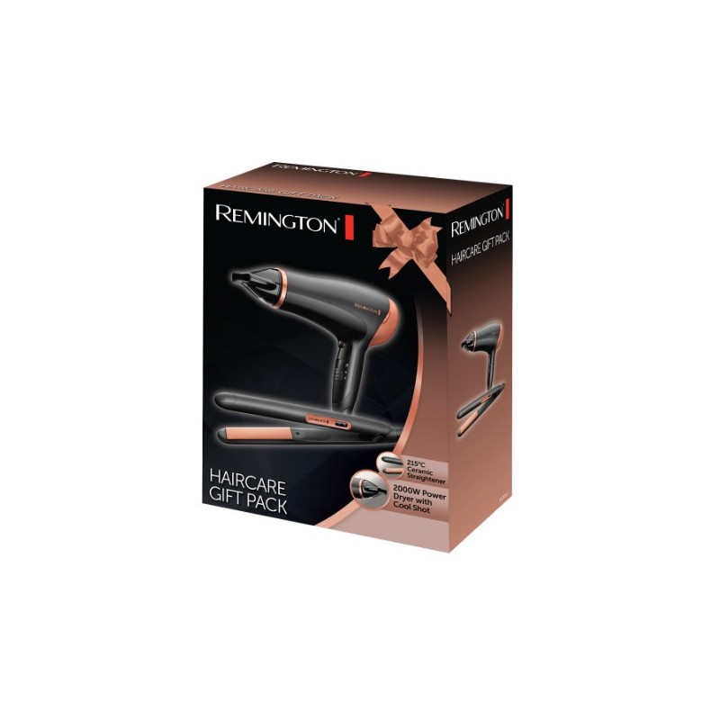 Remington Haircare Gift Pack 2000 W Beige, Black