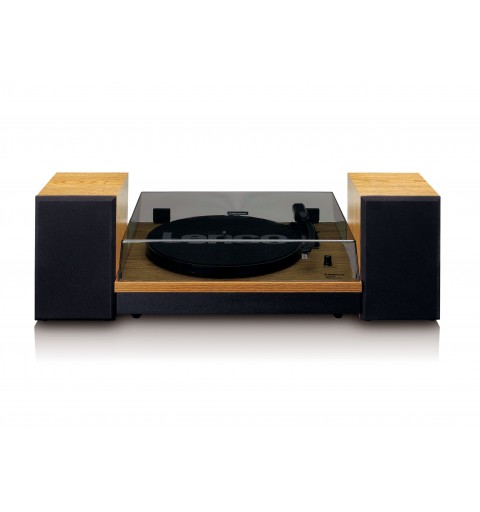 Lenco LS-300 Belt-drive audio turntable Black, Wood