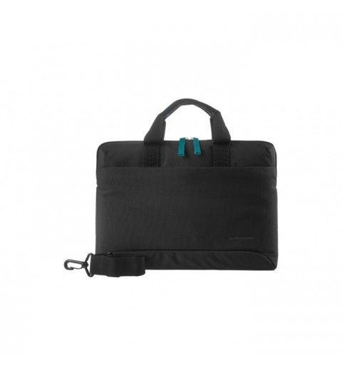 Tucano Smilza notebook case 39.6 cm (15.6") Messenger case Black