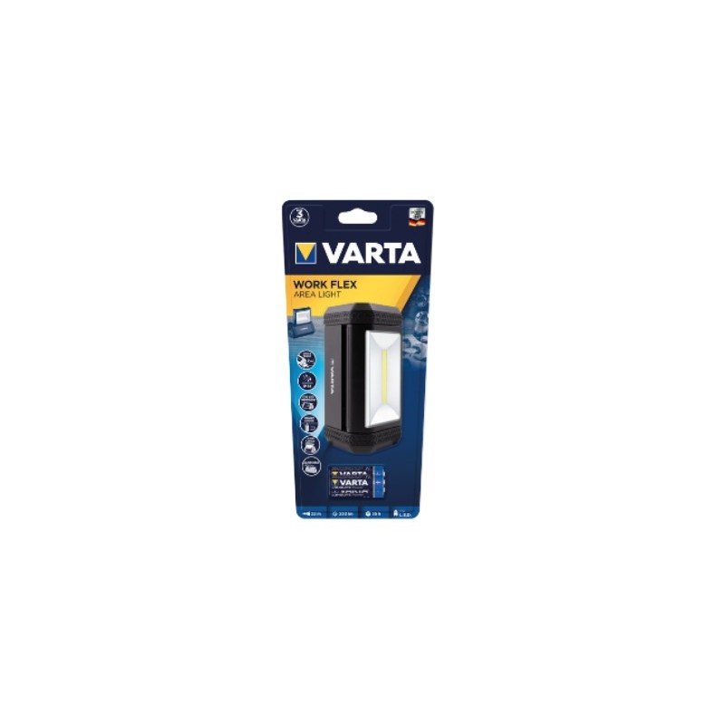 Varta WORK FLEX AREA LIGHT ampoule de rechange 230 lm Noir